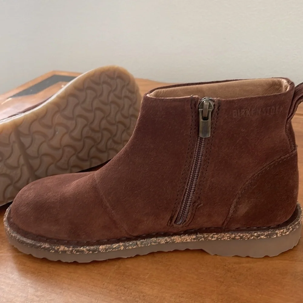 Birkenstock Leather Melrose Boot Size 36